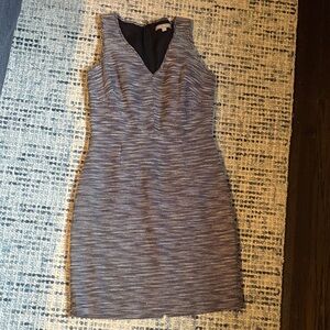 Banana Republic Black and White Sleeveless Dress